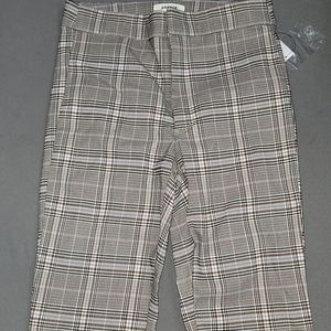 Plaid Kick Phare Pants